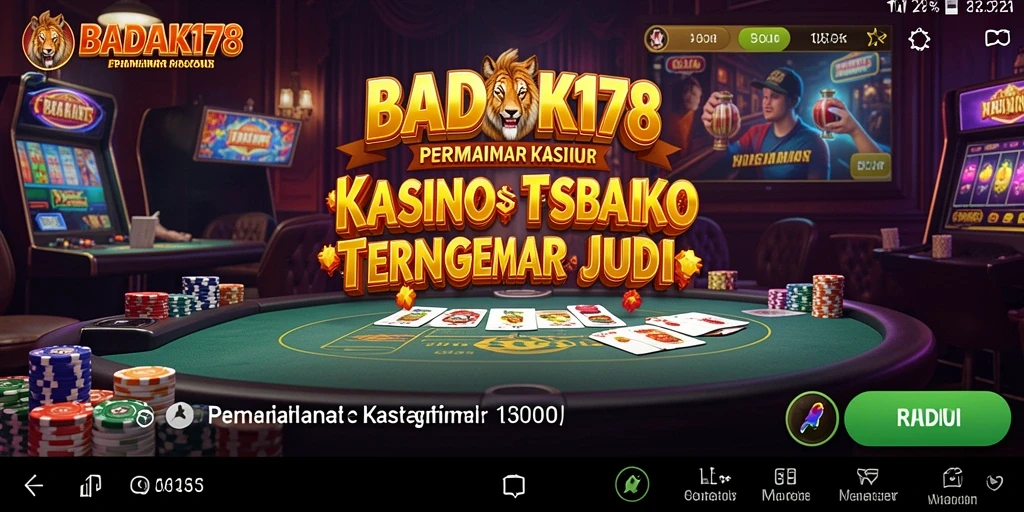 Screenshot BADAK178 menunjukkan gameplay menarik dalam permainan Kasino.