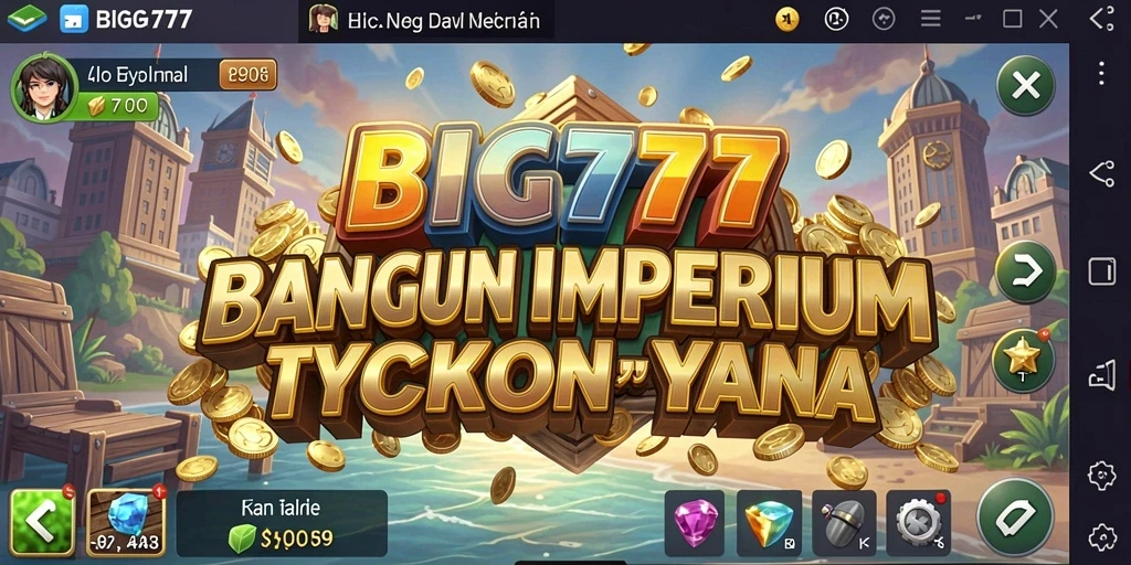 Tampilan gameplay BIG777 menampilkan strategi dalam membangun bisnis.
