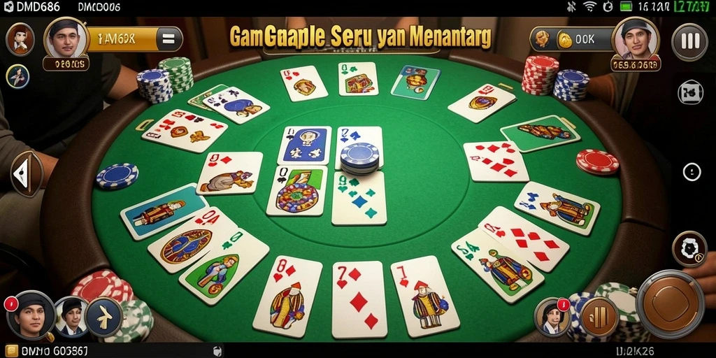Tampilan gameplay DMD686 yang menarik dan seru.