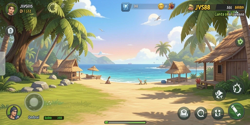 Tampilan utama JVS88 dengan gameplay yang seru dan menantang.