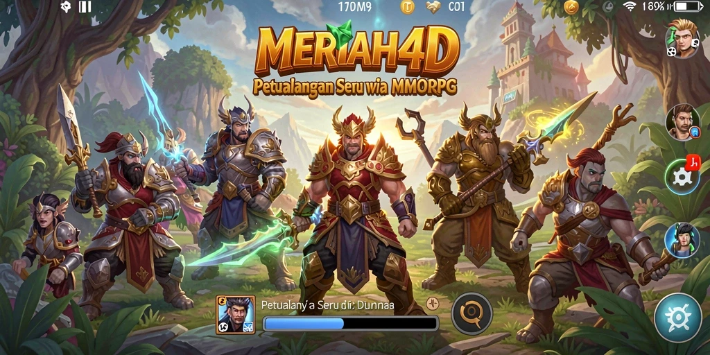 Tampilan gameplay seru dari <strong>MERIAH4D</strong> yang memukau dan interaktif.