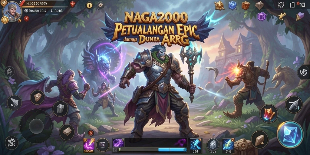 Tampilan gameplay <strong>NAGA2000</strong> yang seru dan penuh aksi.