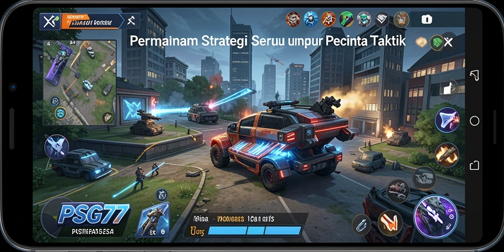 Gameplay menarik dari PSG77 dalam taktik strategi.