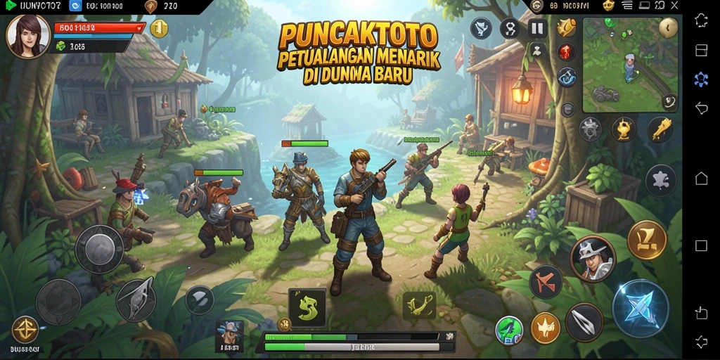 Tangkapan layar gameplay PUNCAKTOTO yang menarik dan penuh aksi.