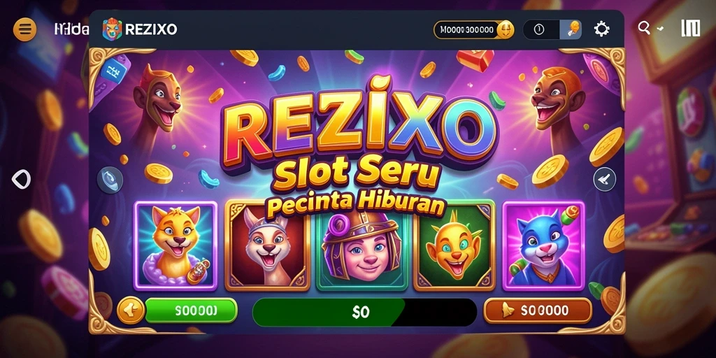 Tampilan gameplay REZIXO yang menakjubkan dan mengasyikkan.