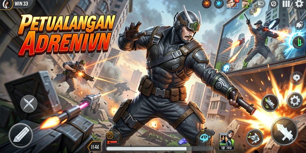 Tampilan aktif dalam permainan WIN33 dengan berbagai aksi seru.