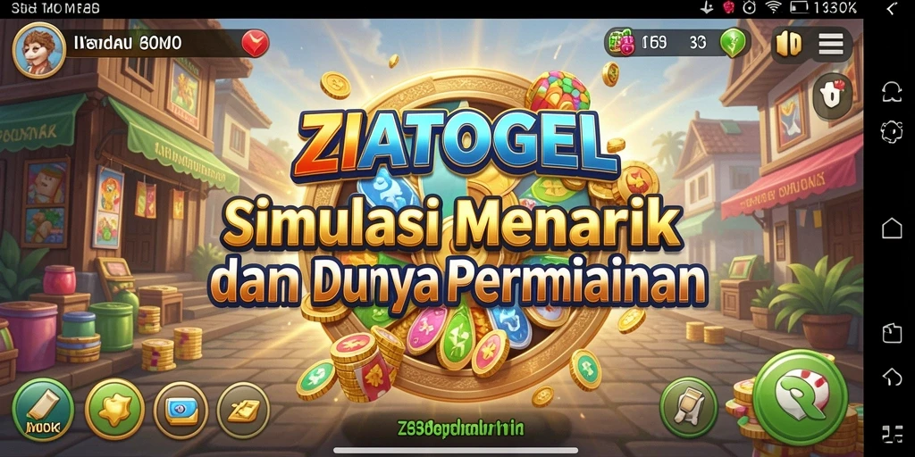 Tampilan gameplay menarik dari ZIATOGEL yang penuh tantangan.